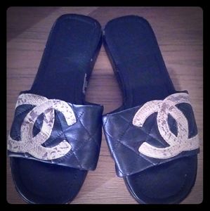 CHANEL Slide Sandals